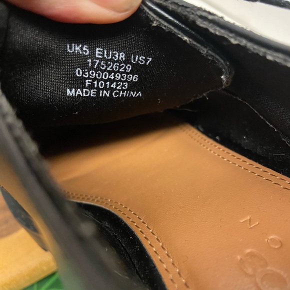 ASOS Platform Laced Combat Boot Platform Oxford - Picture 9 of 11